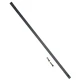 Allis-Chalmers B IB C CA Hood Strap 70211443, black metal tractor hood strap with mounting hardware.