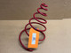 Seat Spring Coil for Monroe Easy Ride Seats, red coil spring displayed with an orange tag.