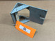 Allis Chalmers D10 Series II D12 Series II PTO Guard Shield, display image showing a gray protective shield with a numbered orange tag attached.