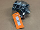 105 Amp One Wire Alternator with Pulley for 6V to 12V Conversion, metallic alternator on a plain background with an orange tag.