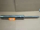 Allis-Chalmers B CA C D10 D12 Stainless Steel Muffler, display image of a cylindrical stainless steel muffler with mounting hole and a long connecting pipe.