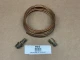 Oil Pressure Gauge Copper Line Kit (Display), coiled copper tubing with metal fittings for automotive oil pressure monitoring.