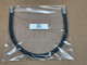 Allis Chalmers D14 D15 Fuel Line, used parts/display, black rubber hose with metal fittings on each end.