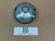 Top Vented Fuel Cap With Gasket (Display), a metal fuel cap with vented design and gasket for secure closure.