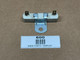 Universal 12 Volt Resistor, electronic component with metal mounting bracket and two electrical terminals on a brown background.