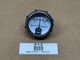 Allis Chalmers Amp Gauge, display showing current amperage reading with a white face and black markings