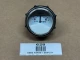 Allis Chalmers Amp Gauge 60-0-60 70254407, display of a round amp gauge with a needle, black casing, and a white faceplate marked with ampere measurements.
