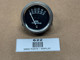 Universal Oil Pressure Gauge 0-50 LB, black and silver display dial with white markings and needle