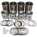 Allis-Chalmers Pistons Sleeves and Rings Kit Allis Chalmers 170 175 