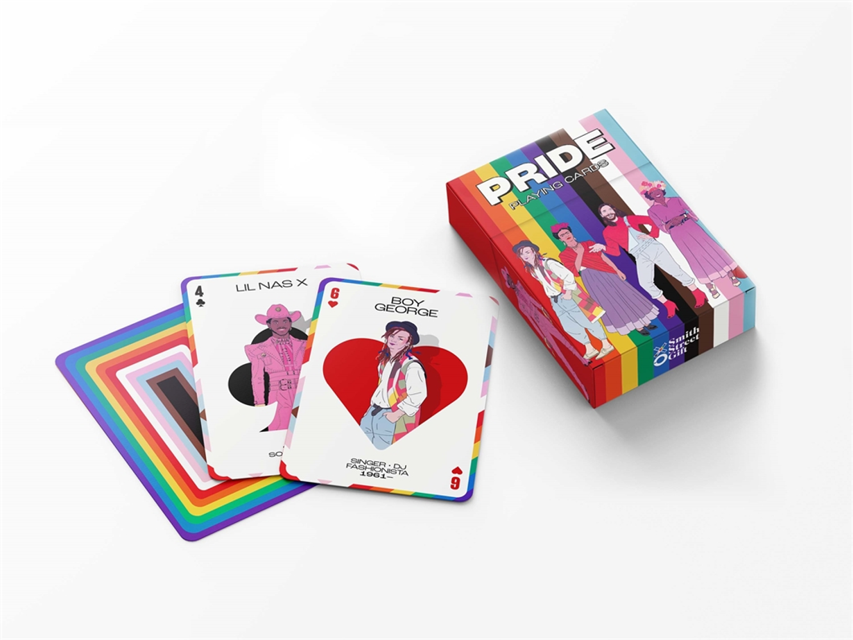 Pride Playing Cards: Icons of the LGBTQ+ community