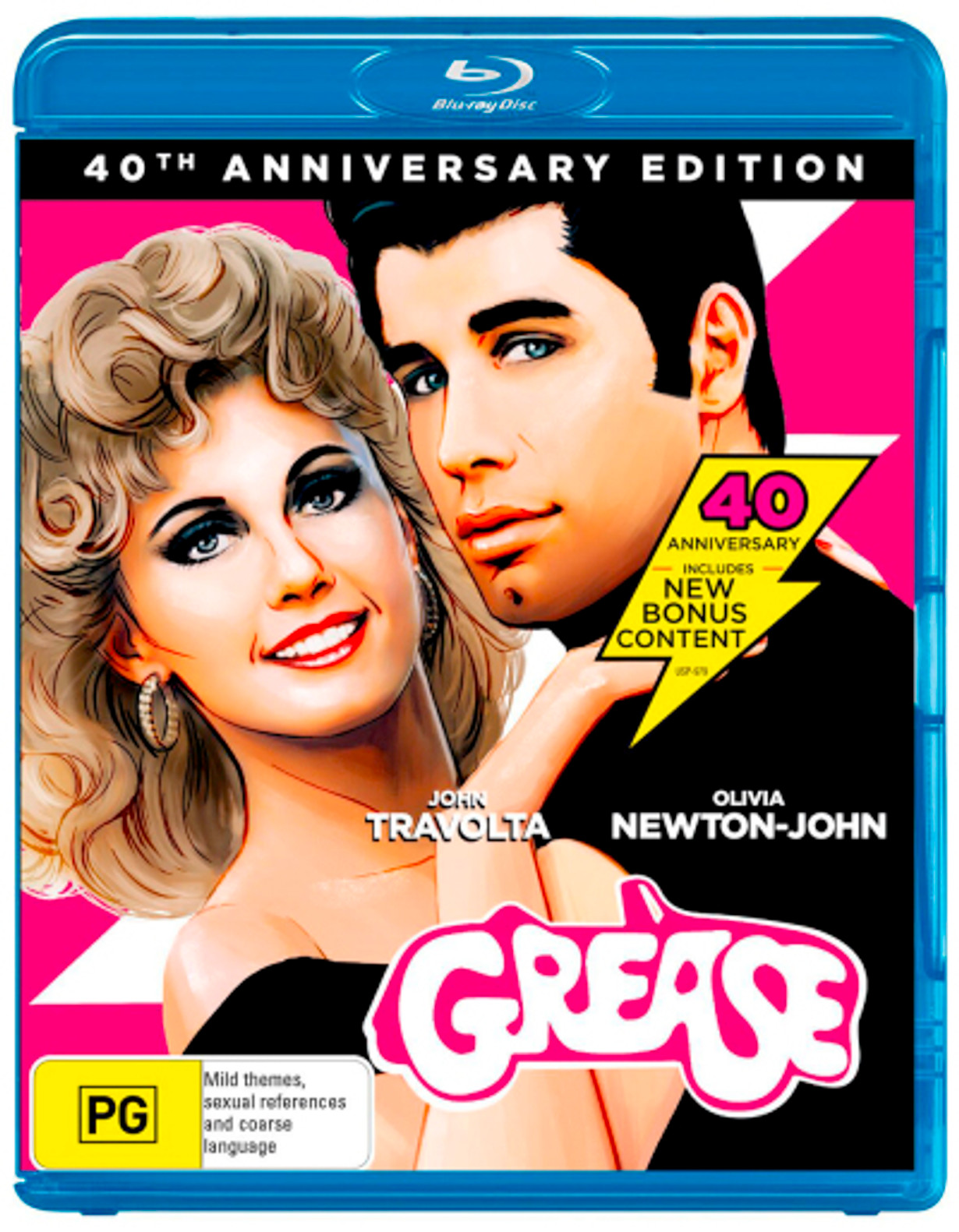 GREASE (40TH ANNIVERSARY EDITION) BLU-RAY