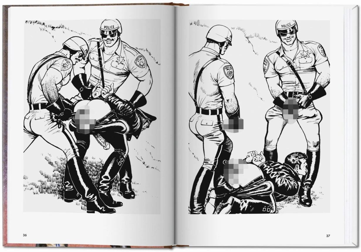 The Little Book of Tom of Finland: Cops & Robbers (Hardback)