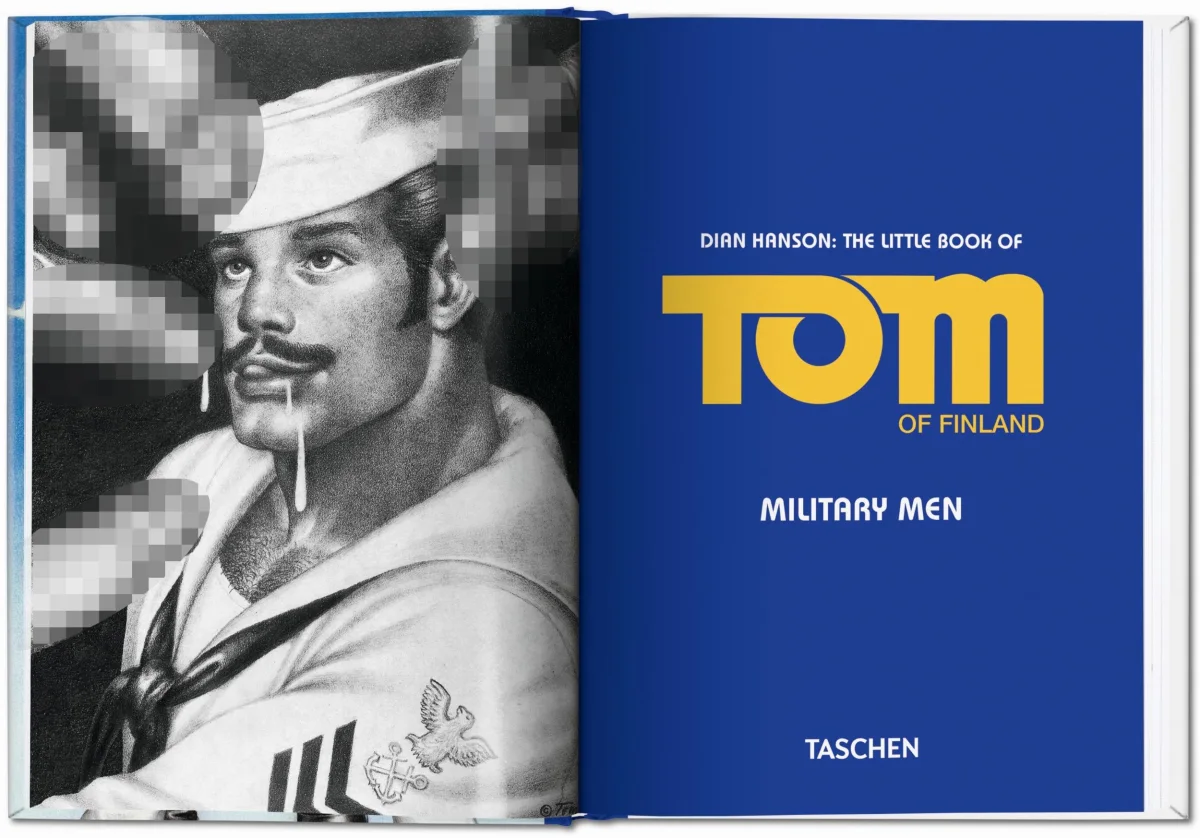 The Little Book of Tom of Finland: Military Men (Hardback)