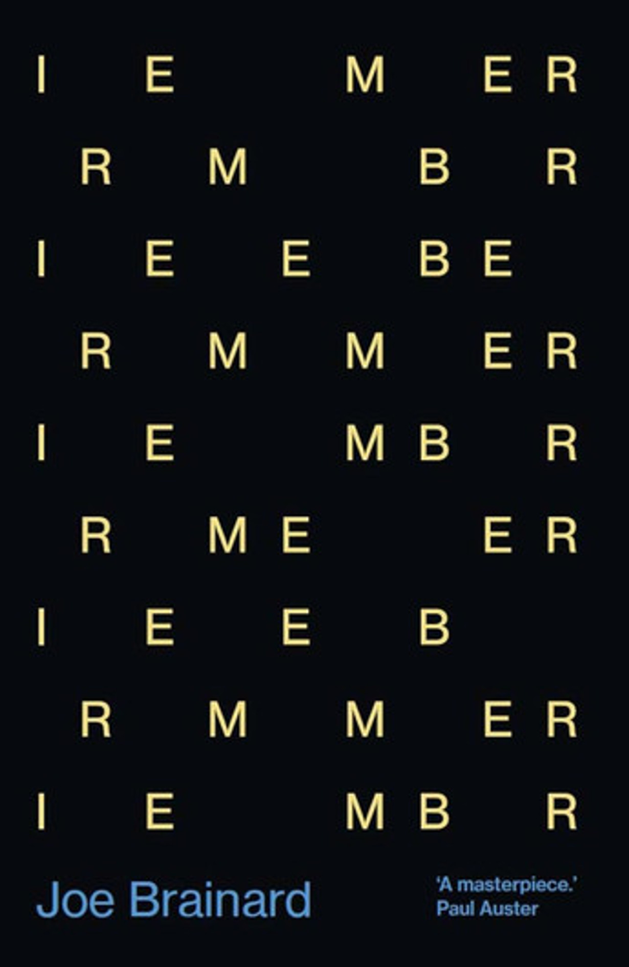I Remember (Joe Brainard)
