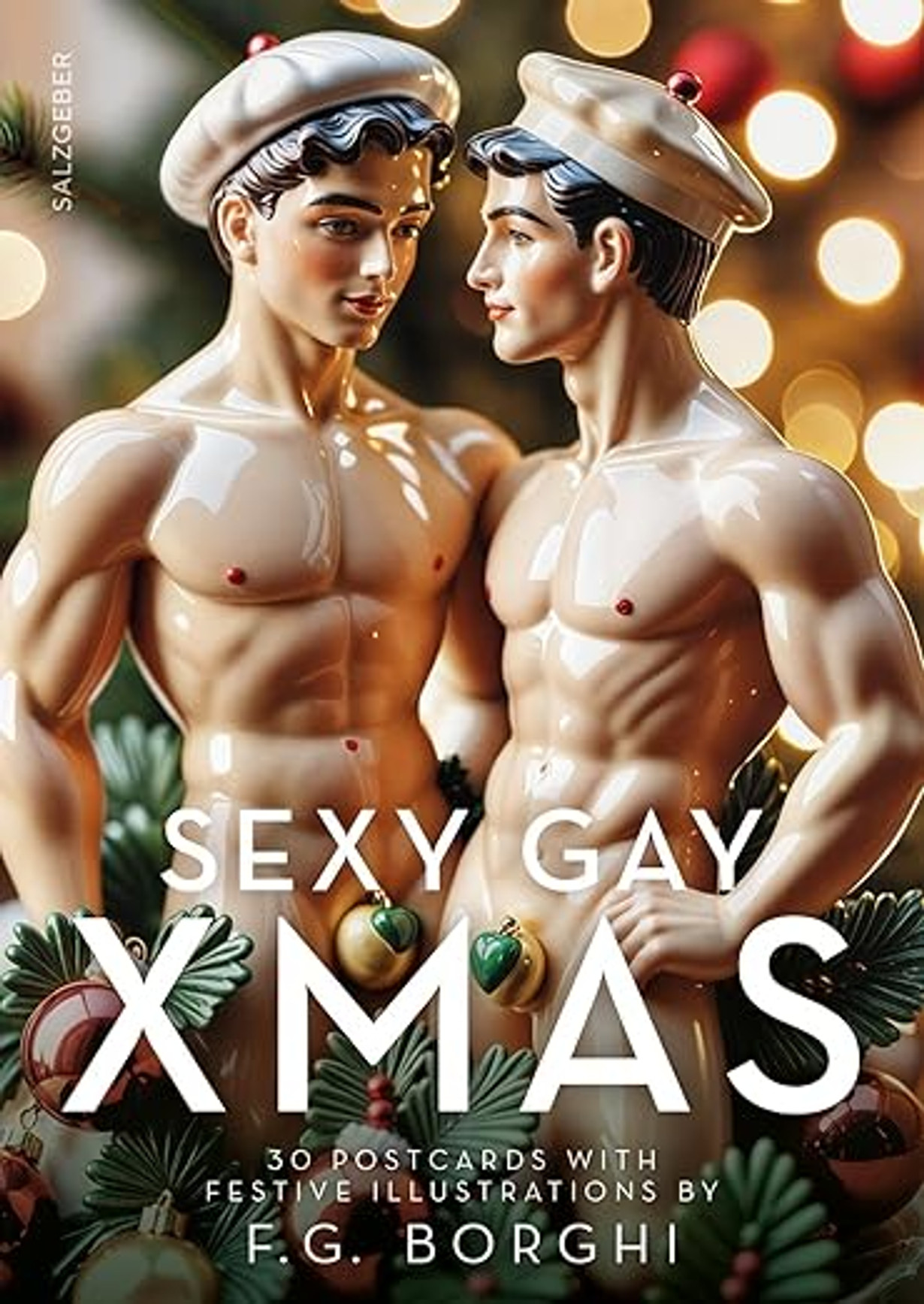 Sexy Gay Xmas ( Postcard Book)