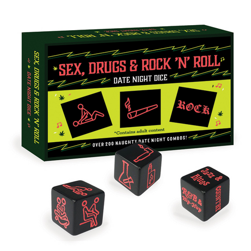 Sex, Drugs & Rock 'n' Roll: Date Night Dice