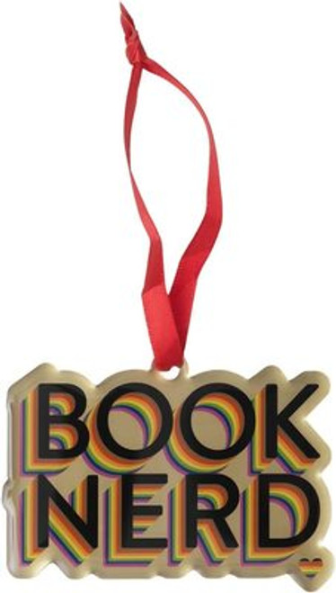 Book Nerd Pride Ornament