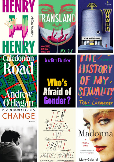 Hendri's​ Top 10 Books for June/ Pride.