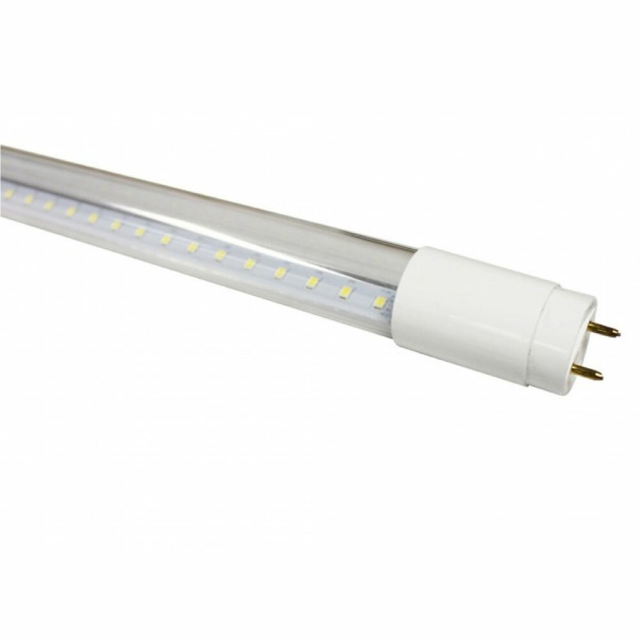 LED Bulbs 5000K Daylight Ballast Bypass Tubes; 18 Watt - 1900 lumens - One Sided Direct - 4 Ft, Lens