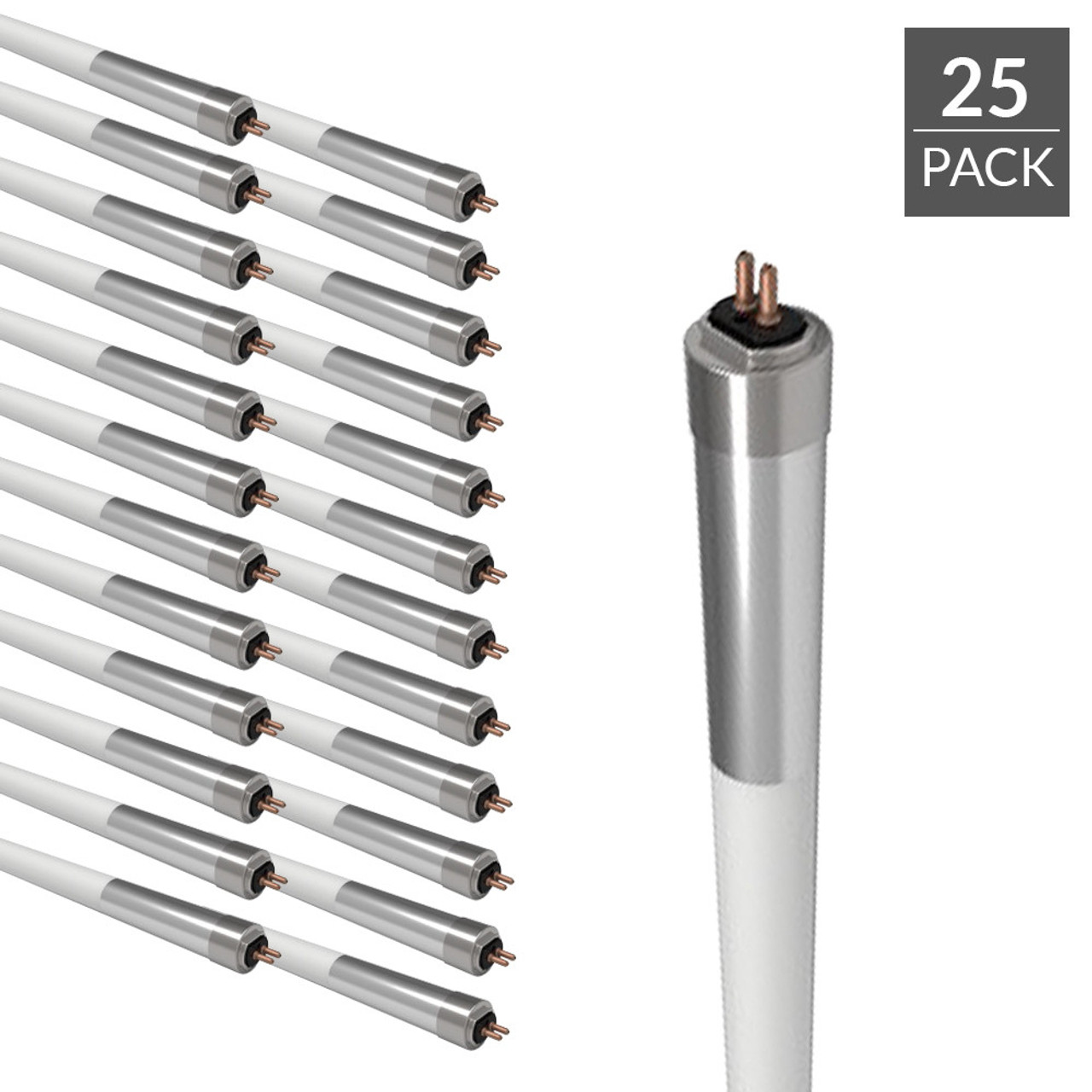 LED T5 Tubes F54T5HO Replacement Foot 25 Watt Choose Install Type  and Color Temperature