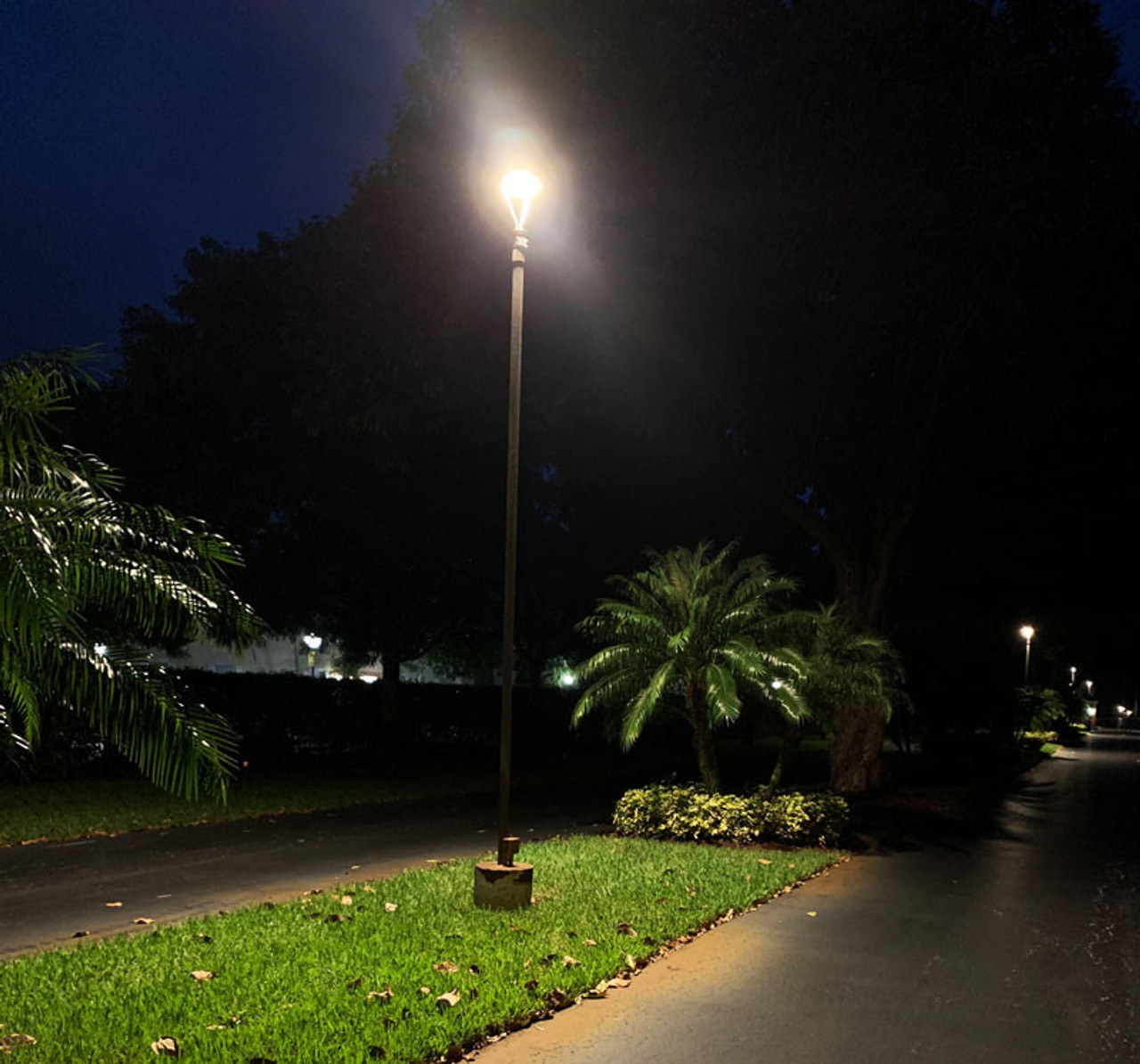 commercial outdoor pole lighting fixtures