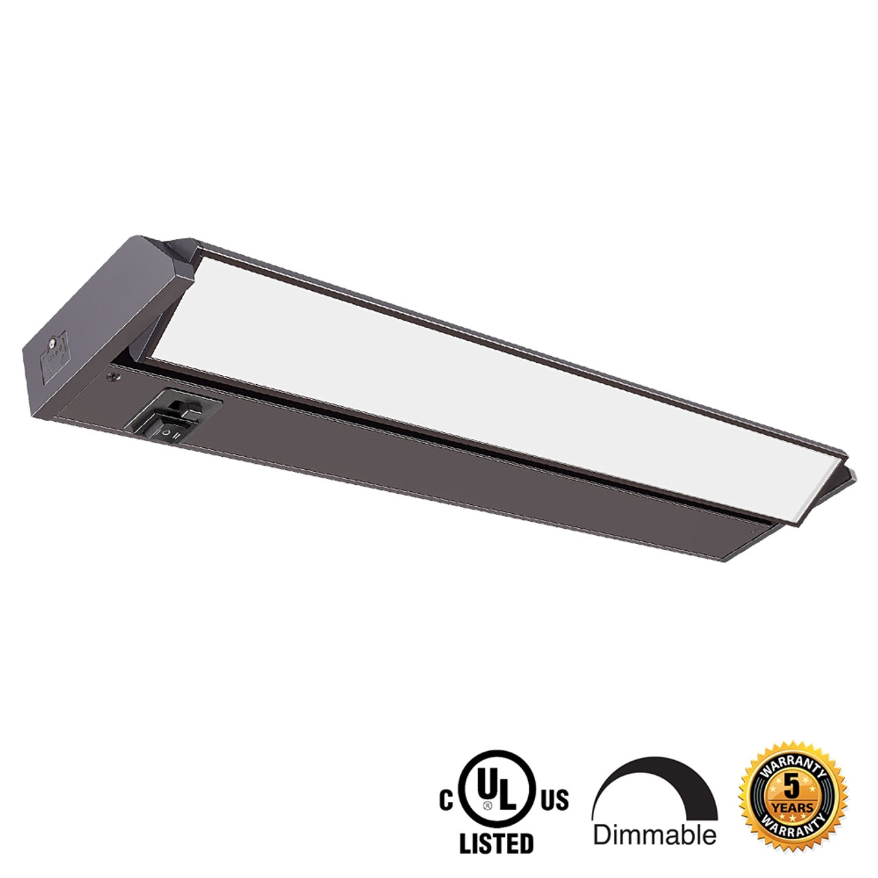 Best LED Adjustable Undercabinet Lights Includes SWIVEL LENS, CHANGEABLE  COLOR TEMPERATURE AND HI-LOW SWITCH Choose Your Dimensions and Fixture  Color