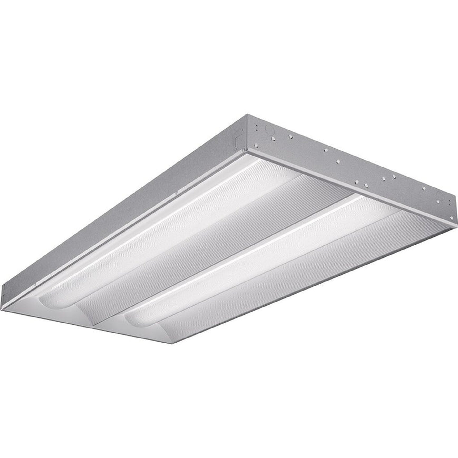 Volumetric LED recessed, 2x4, Nominal 4000 LM, Dimming 1%, 80+ CRI, 4000K
