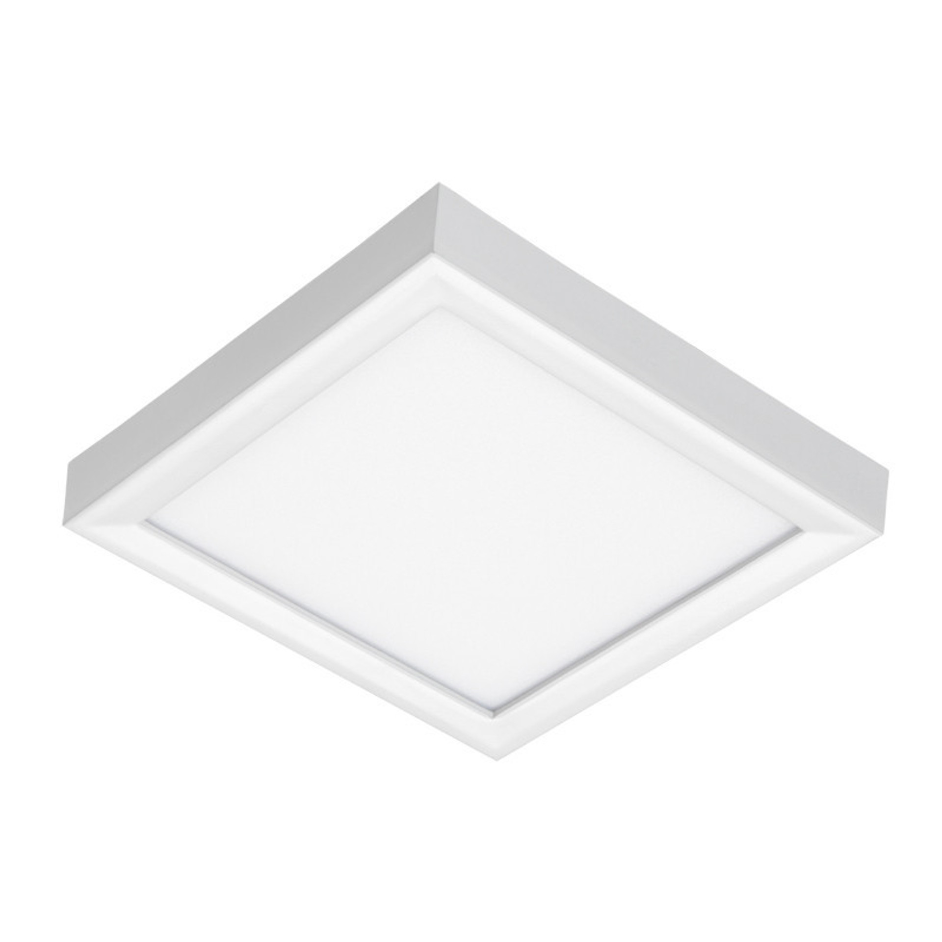 Juno SlimForm SurFace Mount Down-Lights - Square, 5IN, 700 Nominal LM, MCT, 90+ CRI, 120-277V, 0-10V Dimming Driver, White - JSFSQ 5IN 07LM SWW5 90CRI MVOLT ZT WH M12