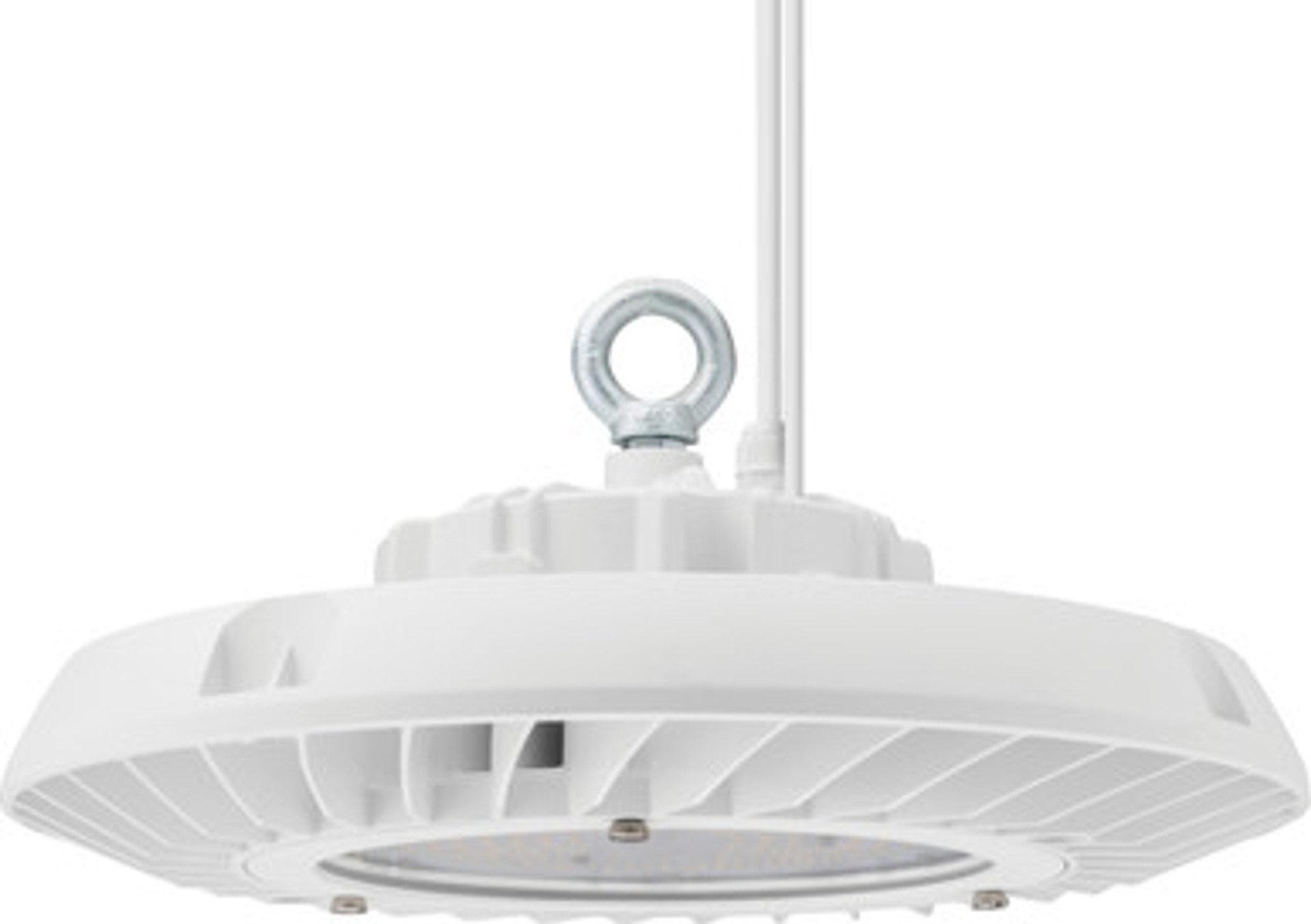 Lithonia Lighting JEBL 18000LM GL HVOLT 40K 80CRI DWHXD - LED Economical Round Bay Light,18,000LM,Glass lens,347V-480V,4000K,80 color rendering index,White, super durable