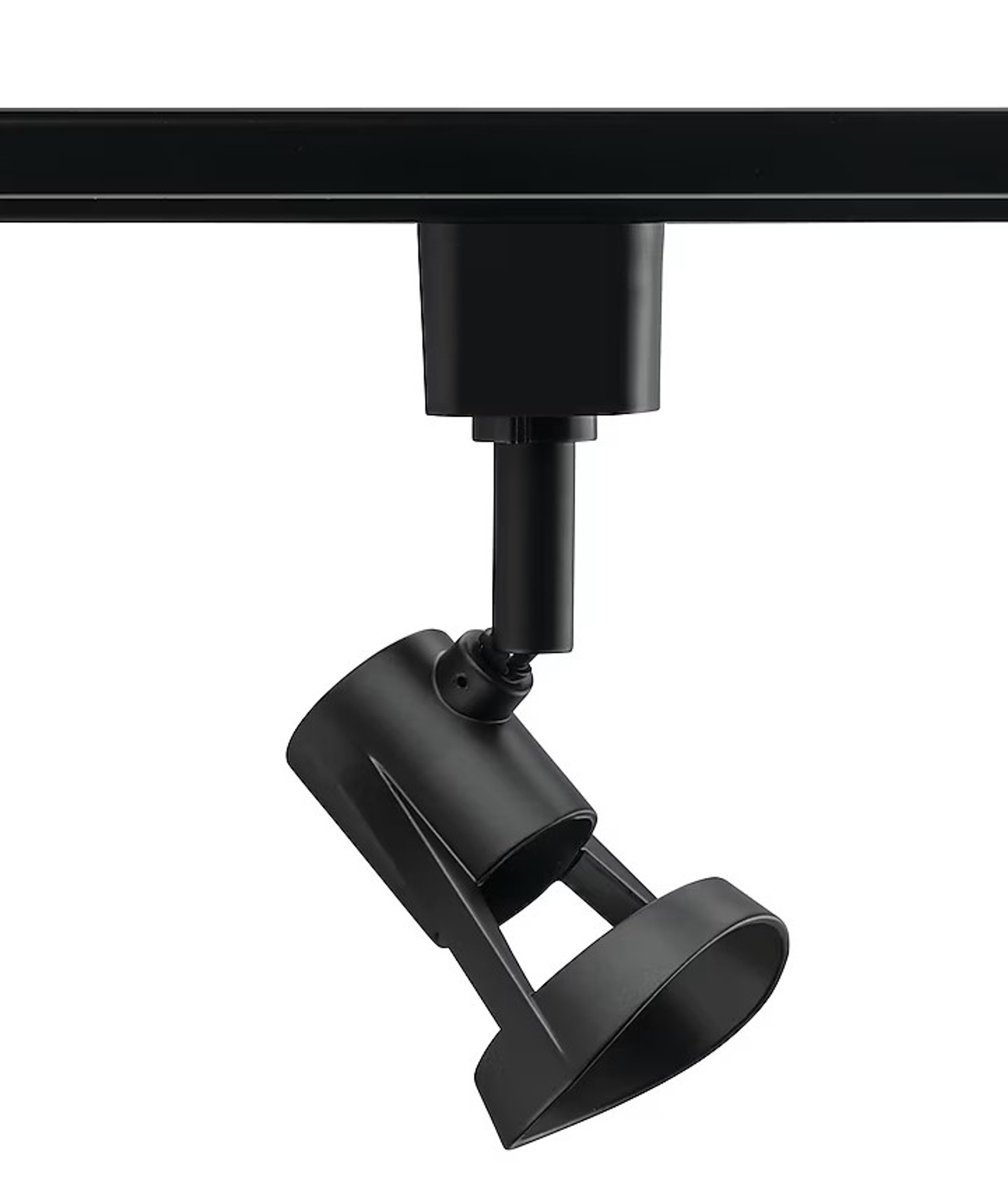 Lithonia Lighting - Track lighting - Track head, MR16 GU10, Black - Model LTHNFLT MR16GU10 DBL M2