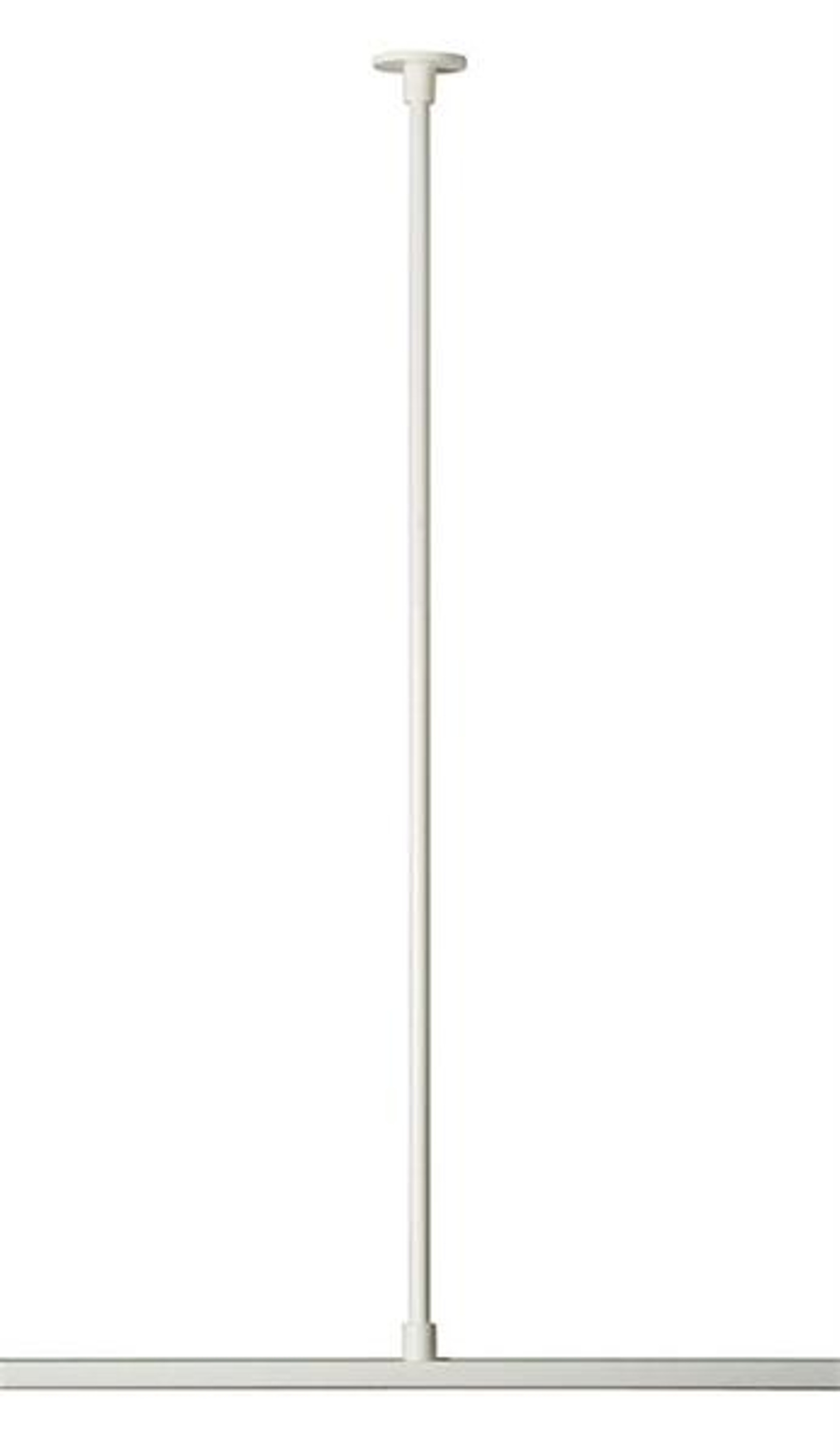 Juno - Interior lighting fixture accessory - Trac 12/25 Pendant Stem Mechanical Suppo - Model TLR92 12IN WH