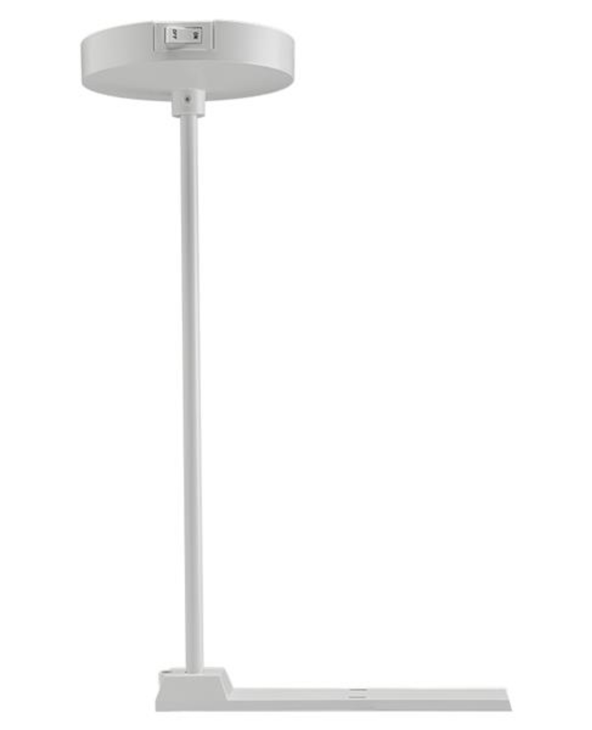 Juno - Track lighting - Rigid Ceiling Current Limiting Pendant S - Model T91CLF 24IN WH