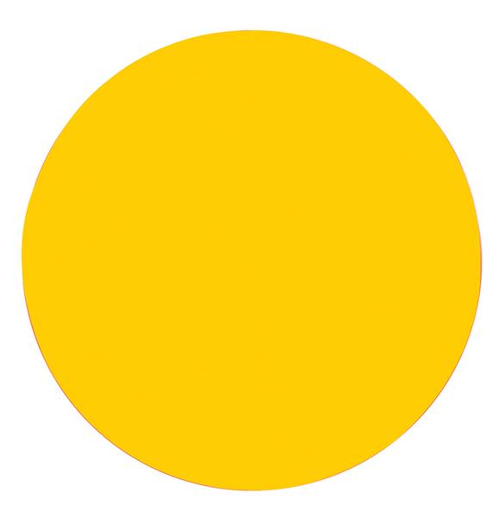 Juno - Interior lighting fixture accessory - Dichroic Glass Filter, 2IN Diameter, Yellow - Model DGF 200 DYEL