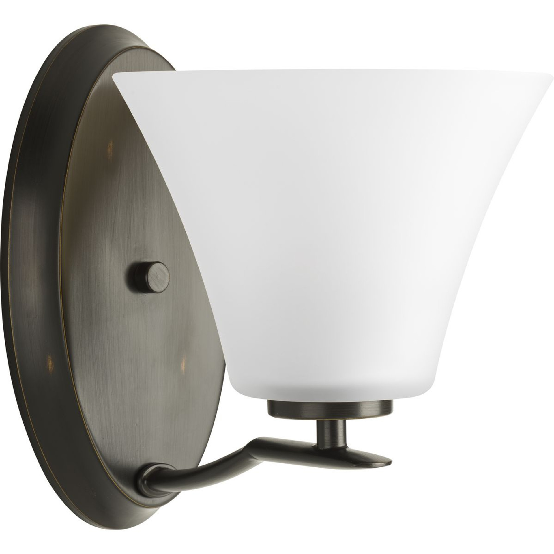 Progress Lighting Bath & Vanity Light - Bravo Collection One-Light Bath & Vanity - Model P2004-20W