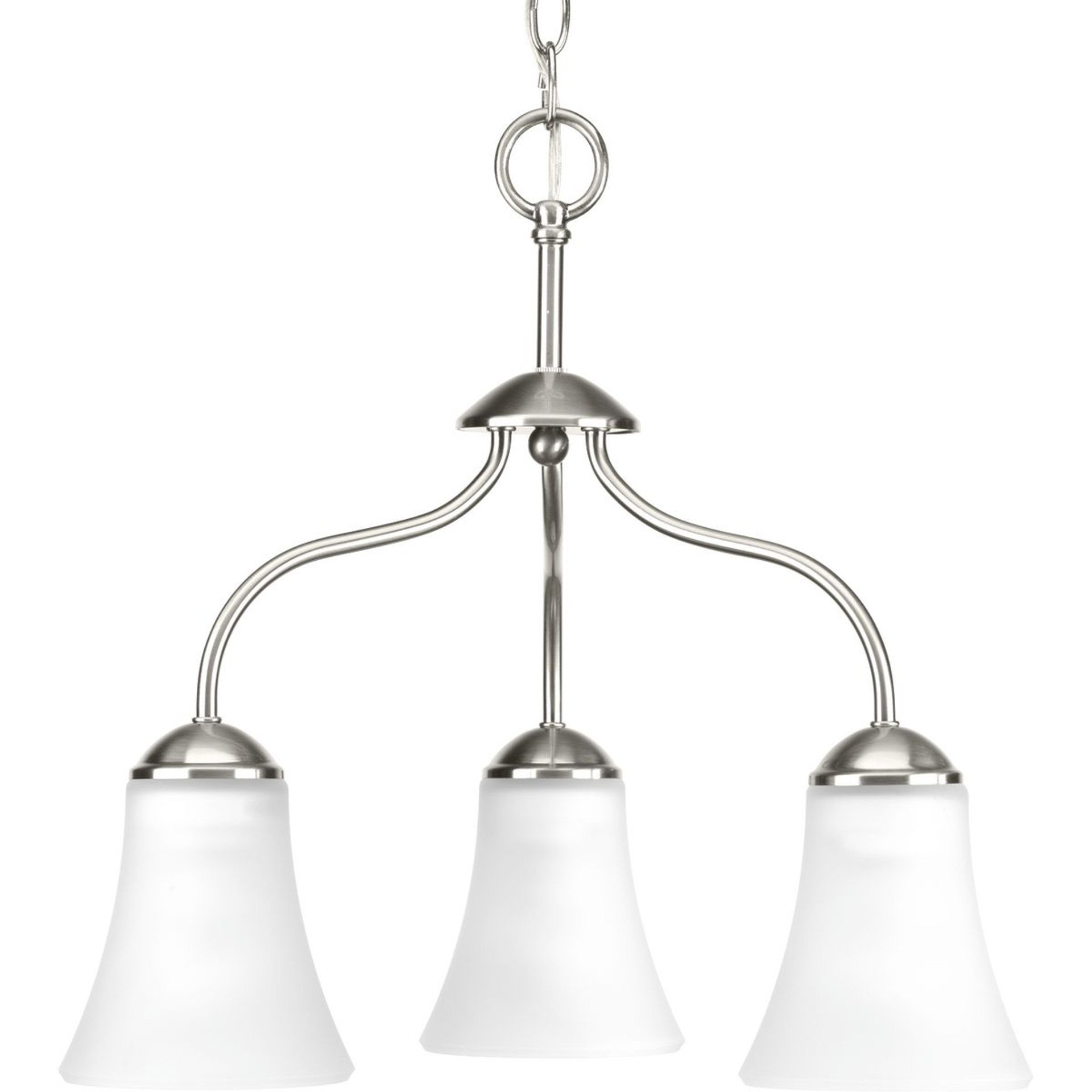 Progress Lighting Bath & Vanity Light - Fessler Collection Two-Light Vintage Brass Opal Glass Farmhouse Bath Light - Model P300439-163