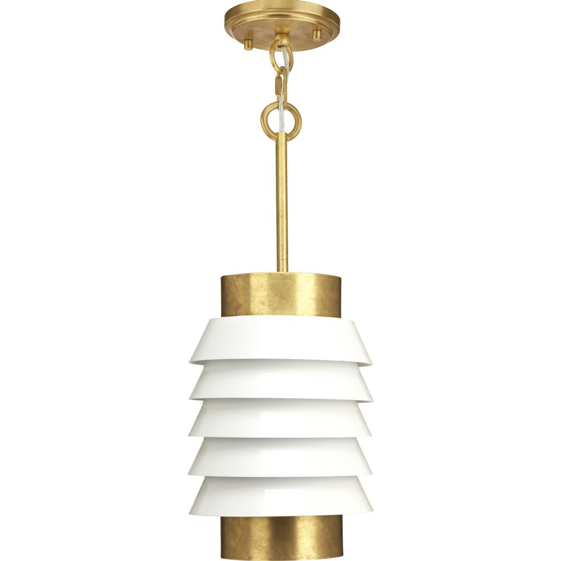 Progress Lighting Pendants Light - Progress Lighting Onshore Collection Brushed Brass Pendant - Model P500194-160