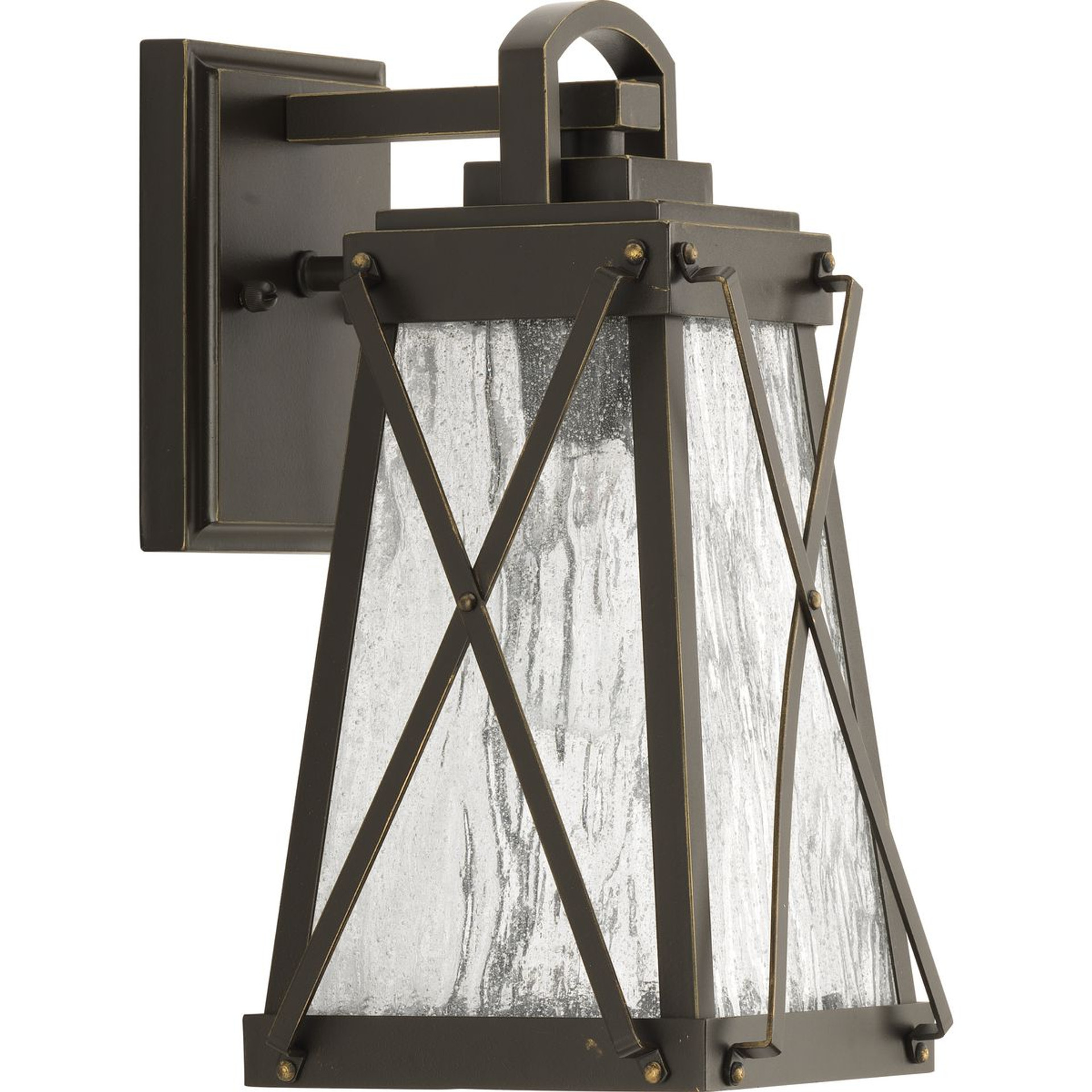 Progress Lighting Outdoor Light - Creighton Collection One-Light Small Wall-Lantern - Model P560031-020