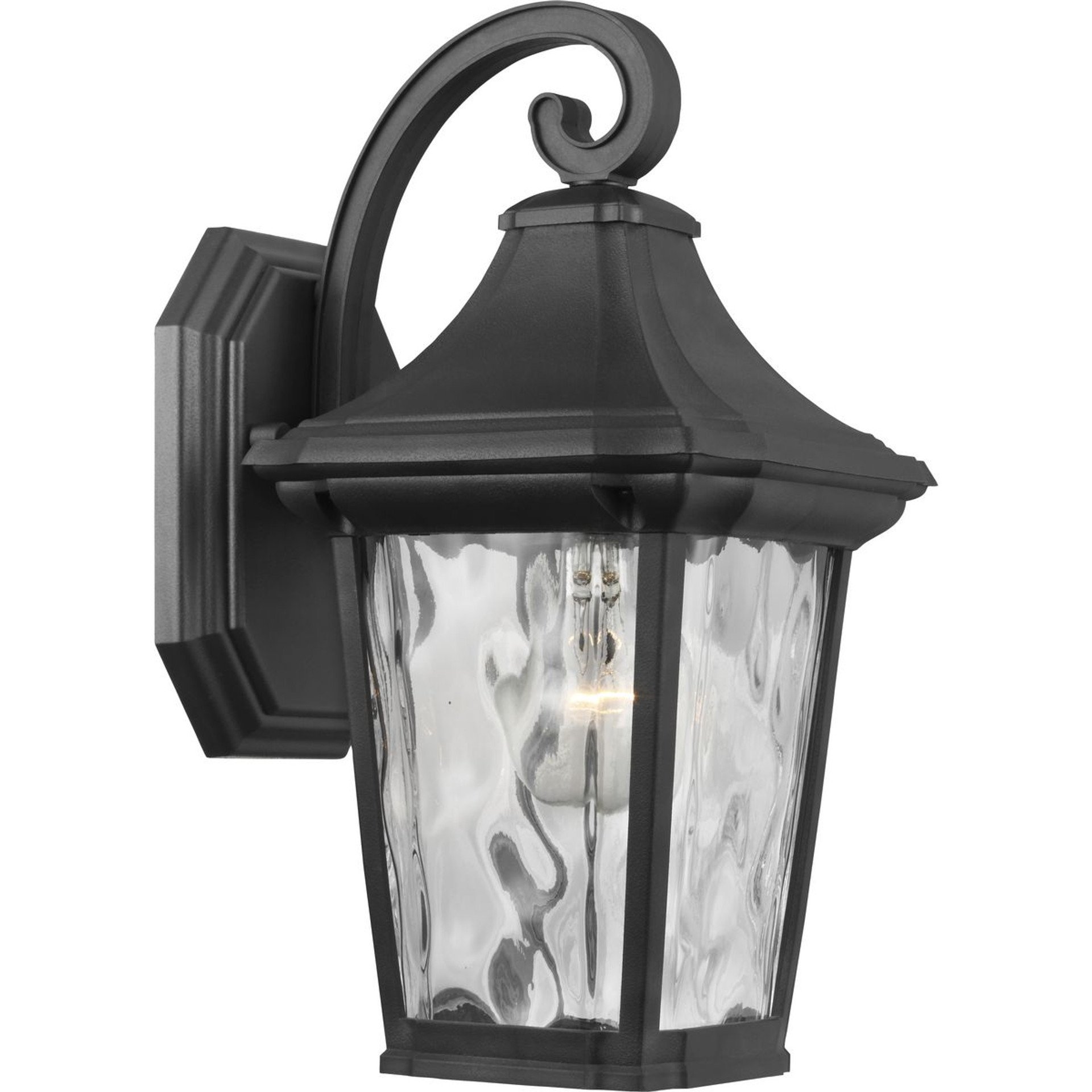 Progress Lighting Outdoor Light - Marquette Collection One-Light Small Wall Lantern with DURASHIELD - Model P560171-031