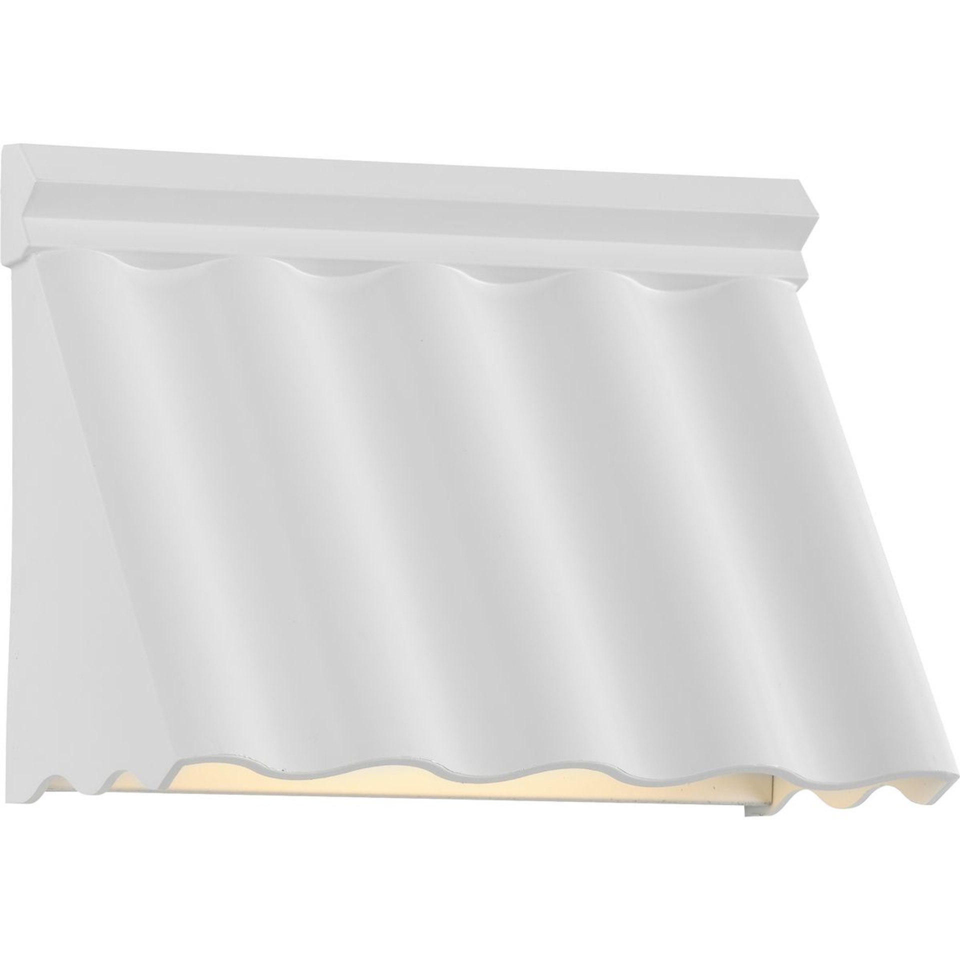 Progress Lighting Wakecrest LED Shelter White Outdoor Wall Lantern with DURASHIELD - Model P560299-192-27
