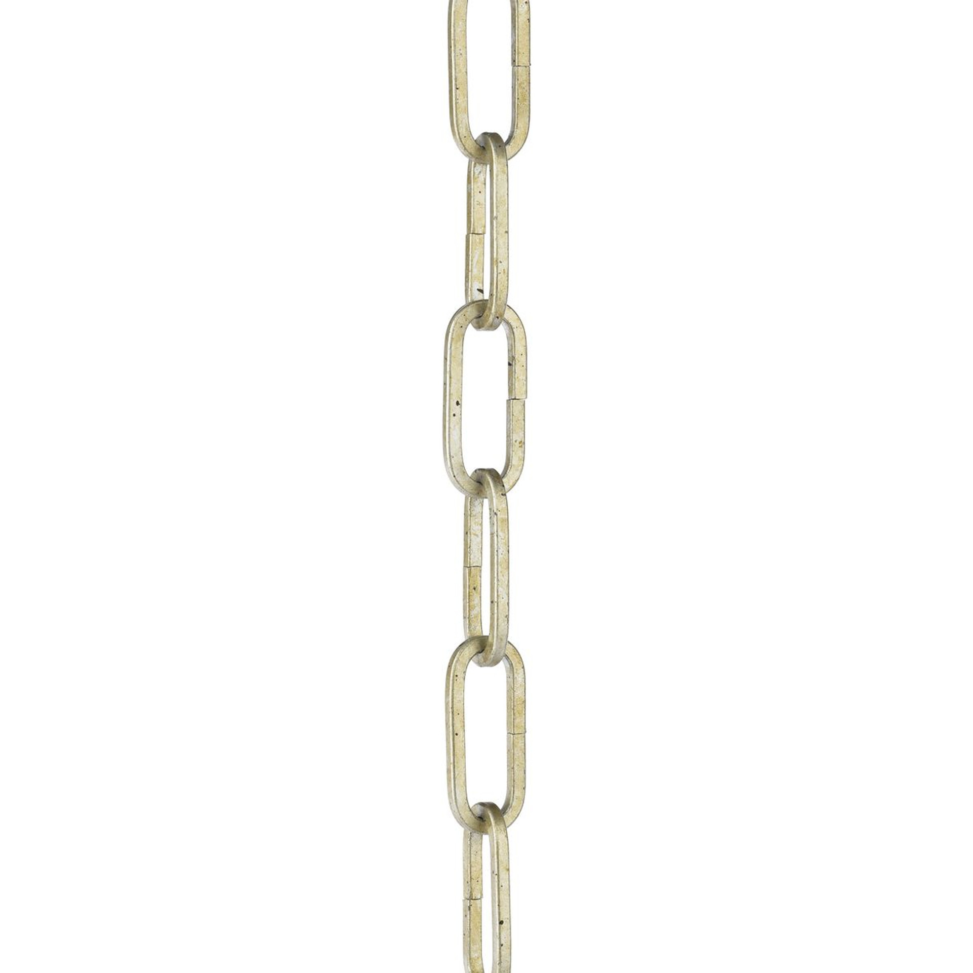 Progress Lighting Accessories Light - 48-inch 9-gauge Gilded Silver Square Profile Accessory Chain - Model P8755-176