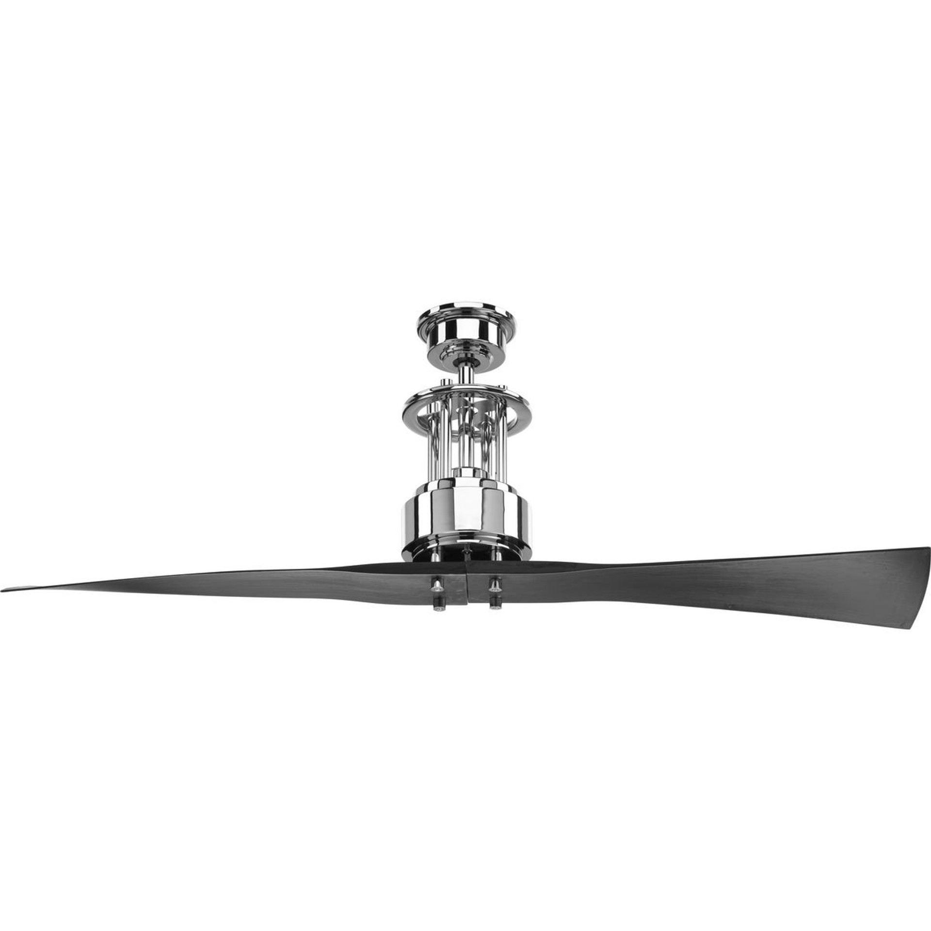 Progress Lighting Ceiling Fans Light - Spades Collection 56" Two Blade Ceiling Fan - Model P2570-15