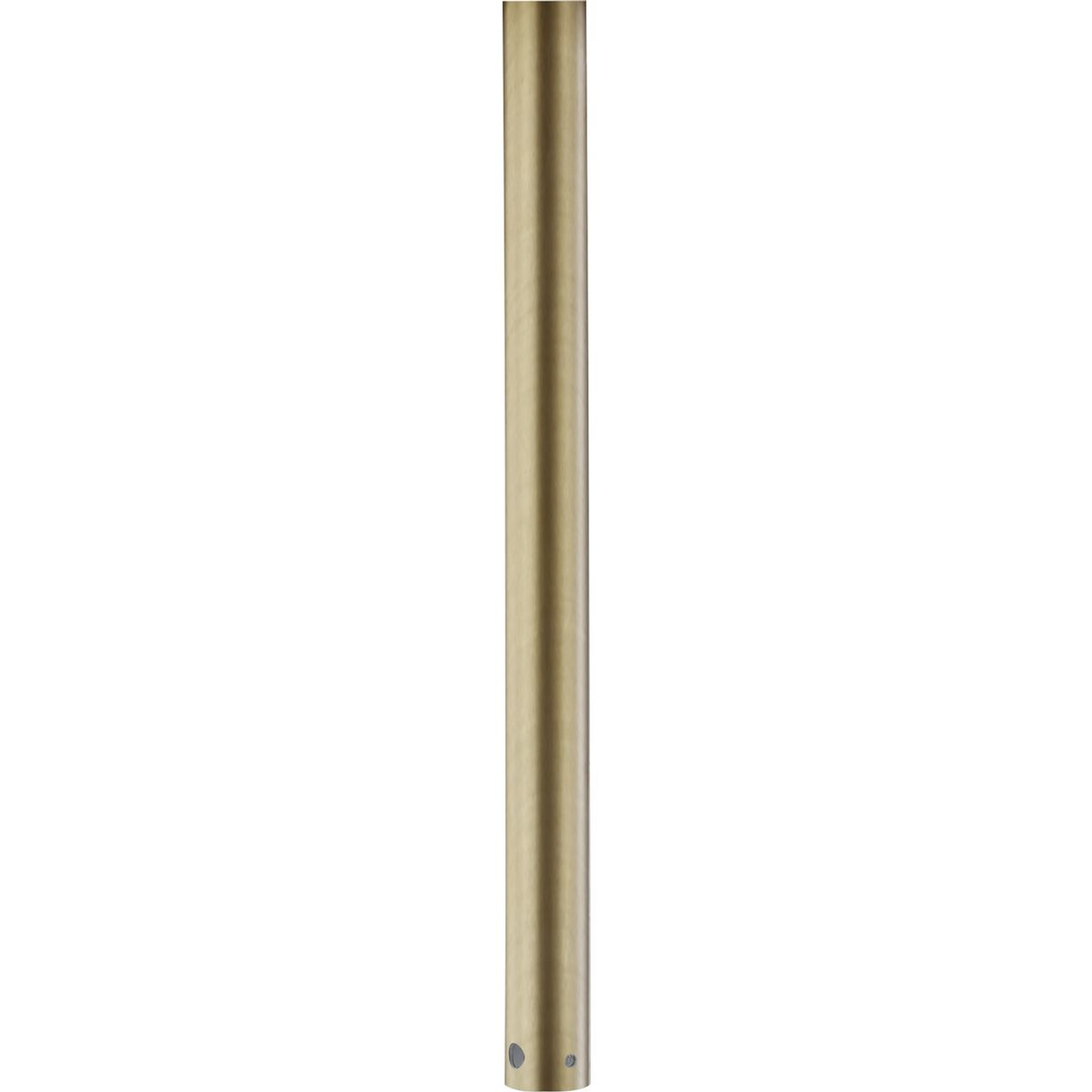 Progress Lighting Ceiling Fans Light - AirPro Collection 18 In. Ceiling Fan Downrod in Vintage Brass - Model P2604-163