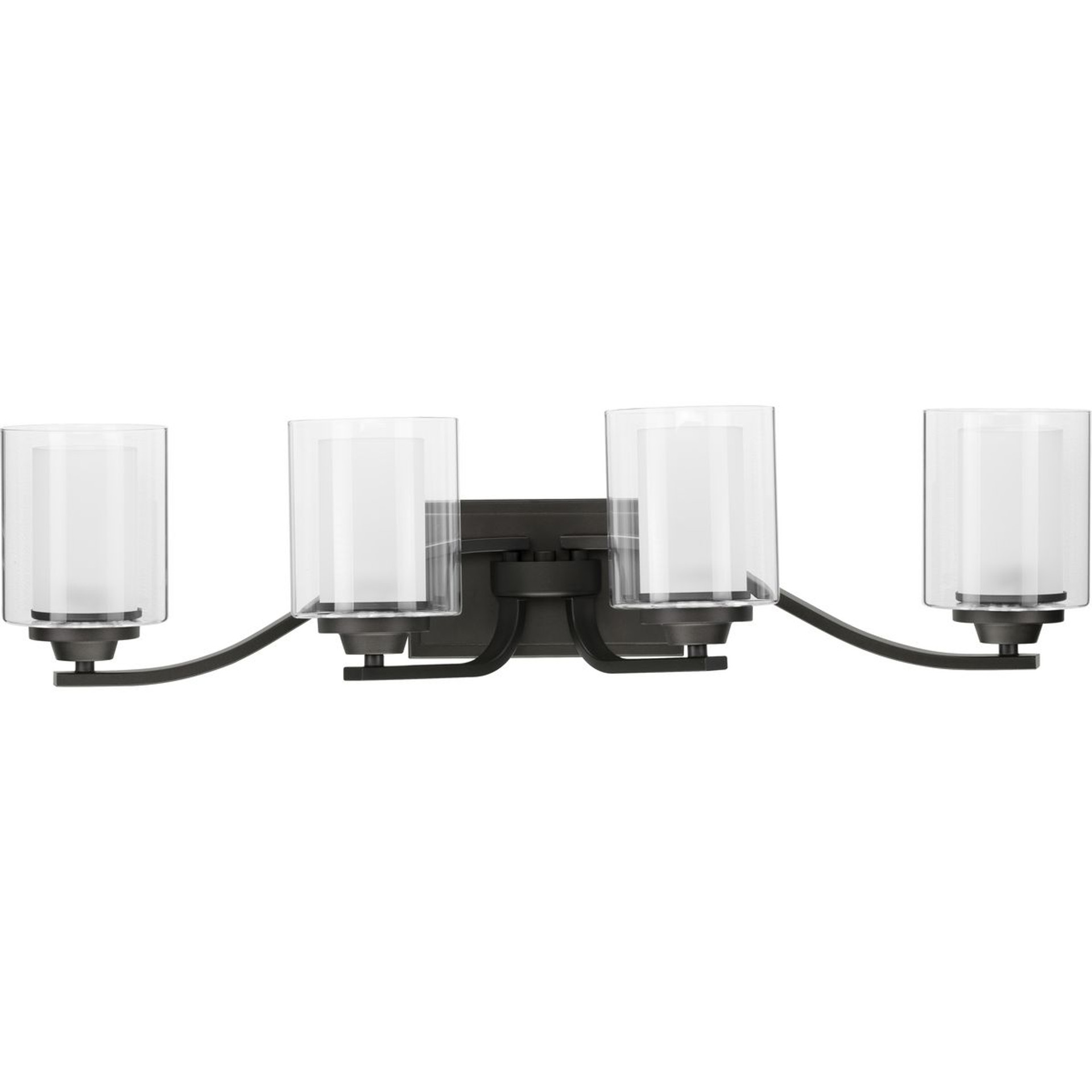 Progress Lighting Pendants Light - Tre Collection One-Light White White Metal Shade Coastal Pendant Light - Model P500053-030