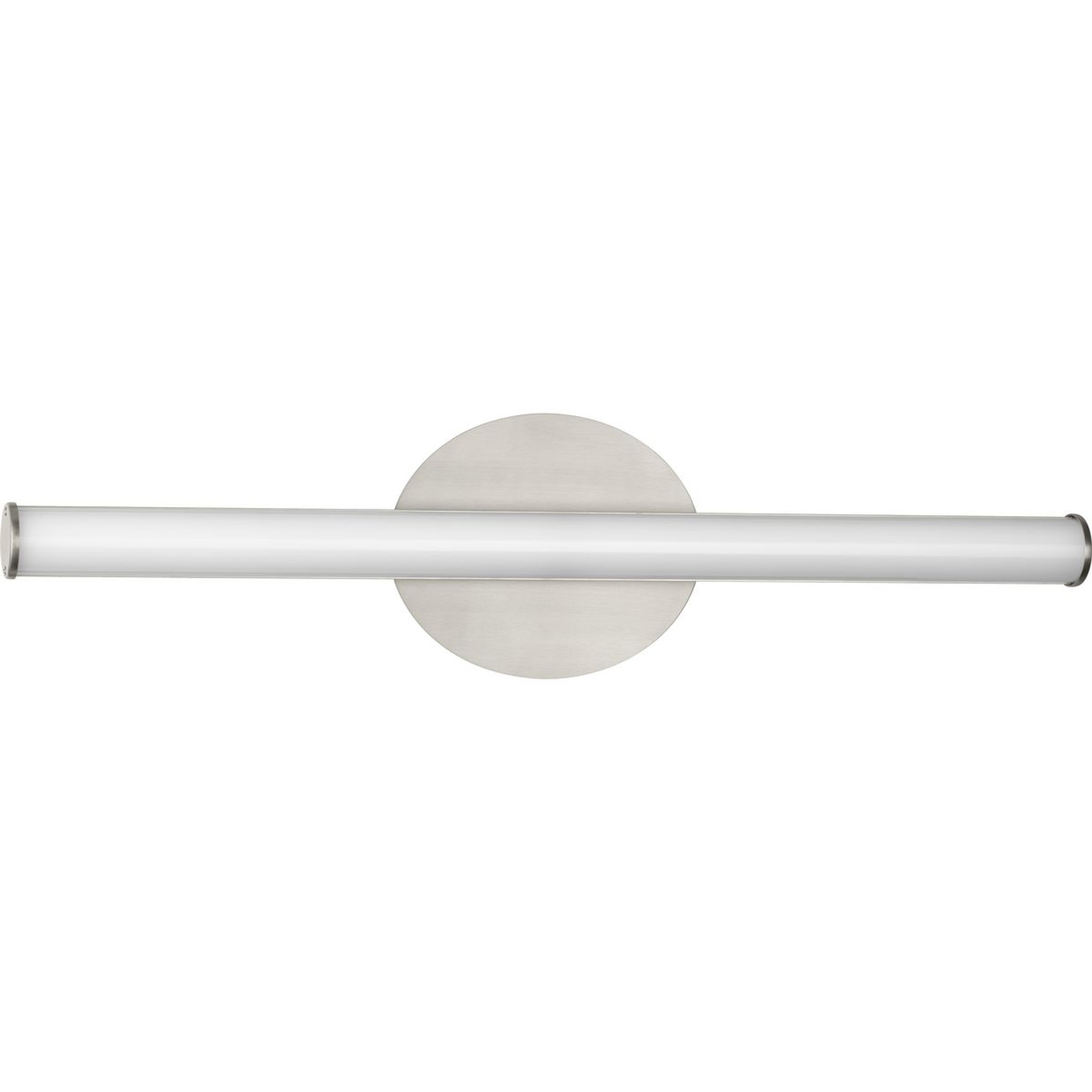 Progress Lighting Bath & Vanity Light - Phase 3 Collection 24 in. Brushed Nickel Medium Modern 3CCT Integrated LED Linear Vanity Light - Model P300411-009-CS