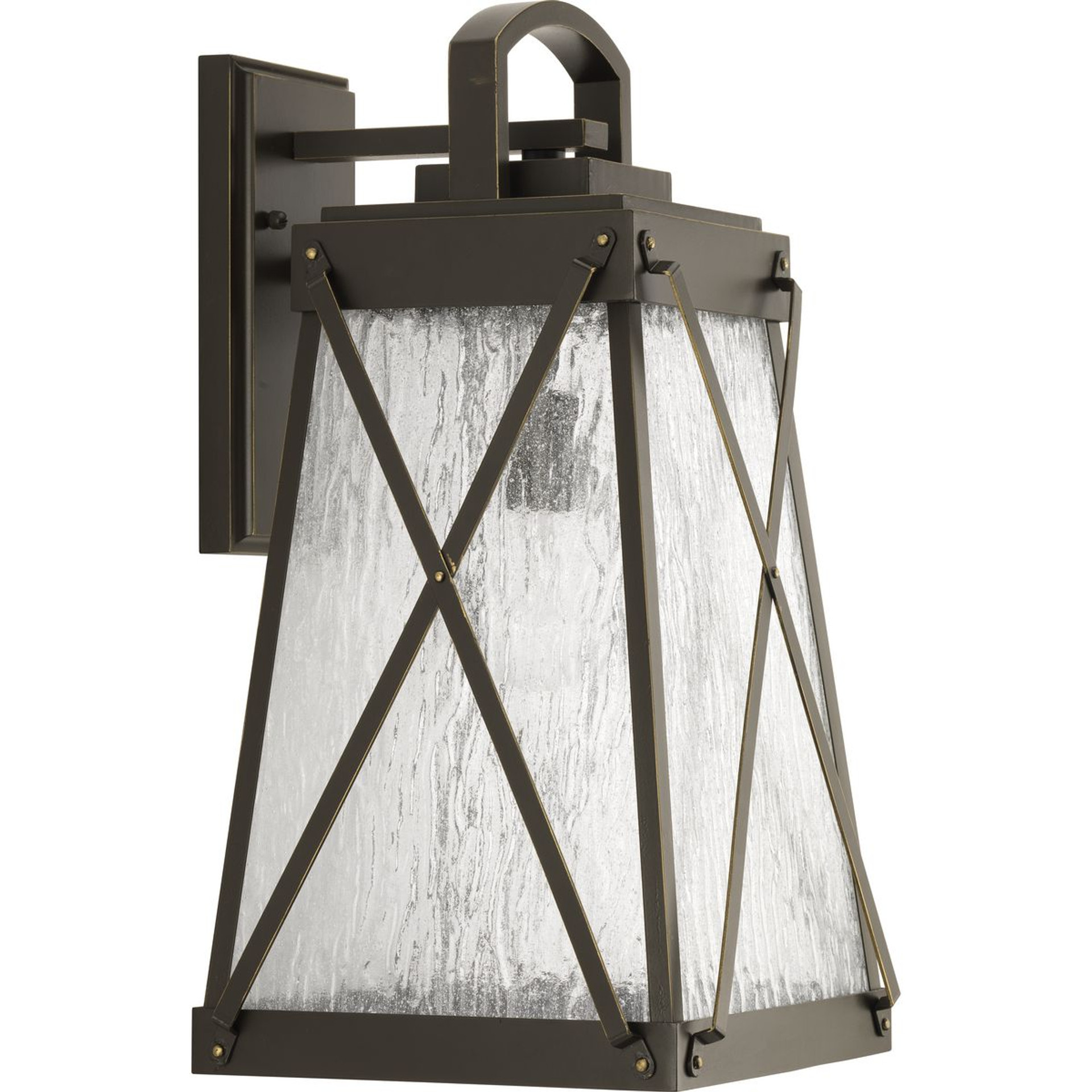 Progress Lighting Outdoor Light - Creighton Collection One-Light Large Wall-Lantern - Model P560033-020