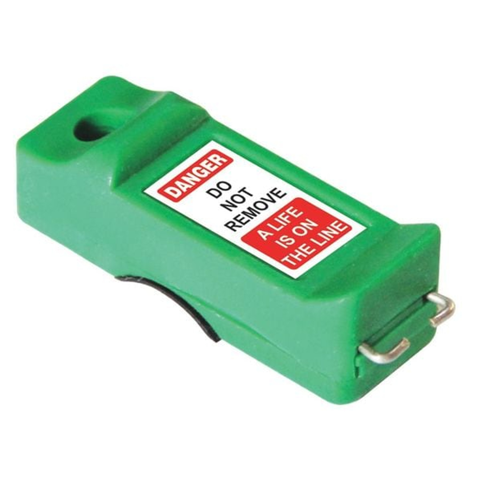 ZORO SELECT Miniature Circuit Breaker Lockout, Green Model 45MZ71