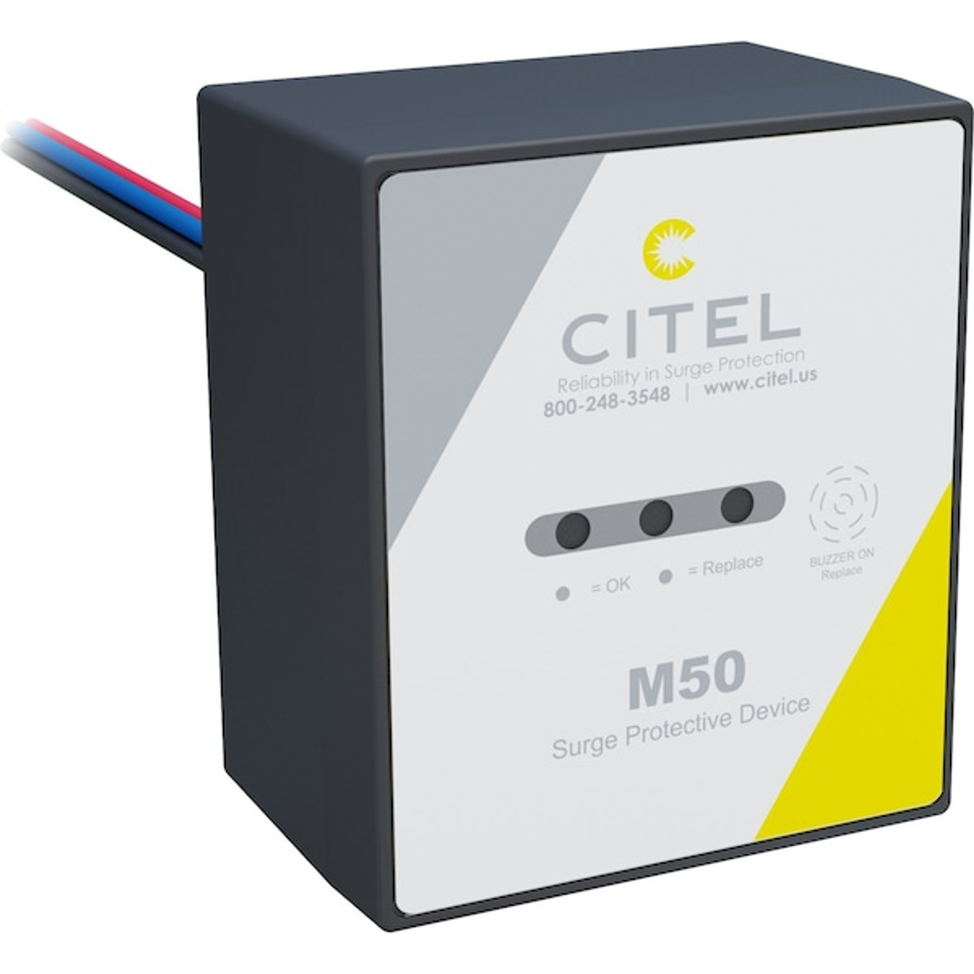 CITEL Surge Protection Device, 1 Phase, 120V - M50F-120S-B