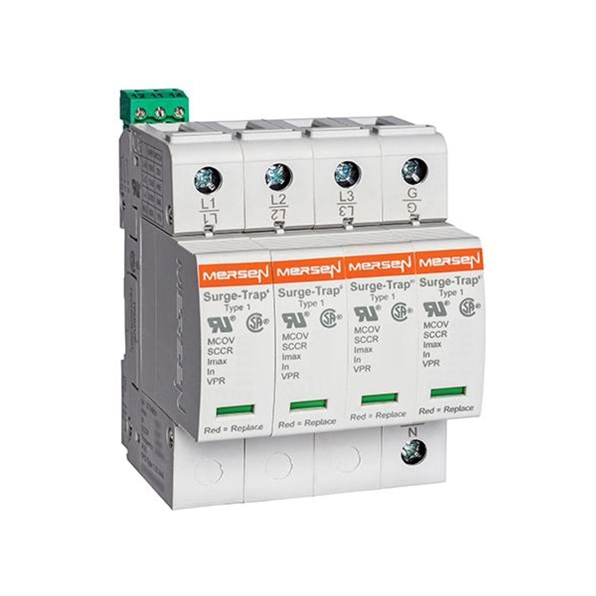 MERSEN Surge-Trap STP T1, 75kA, 208Y/120V, ALM NG - STP208YN07M