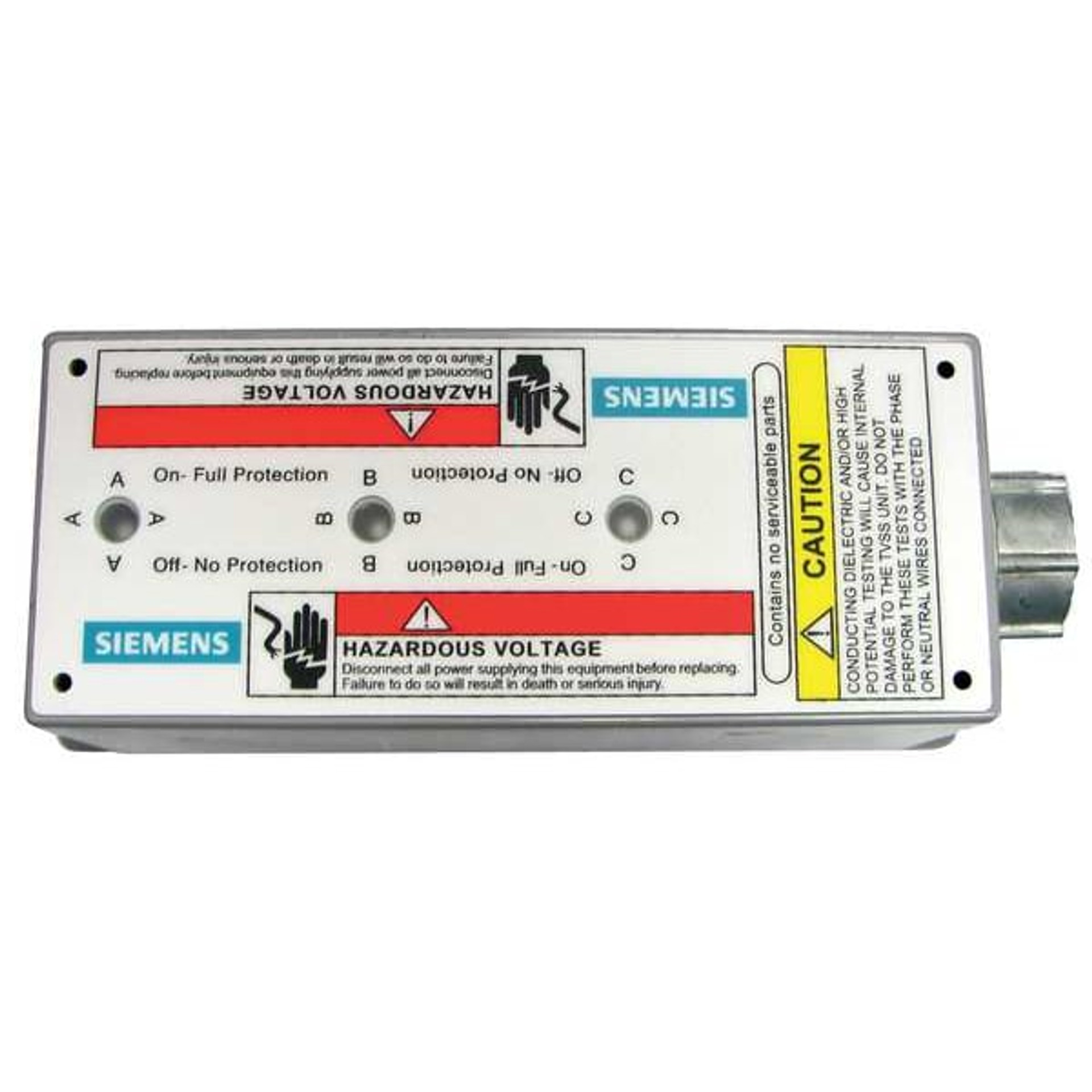 SIEMENS Surge Protection Device, 1 Phase, 120/240V AC, 2 Poles, 3 Wires + Ground - TPS3A0910D00