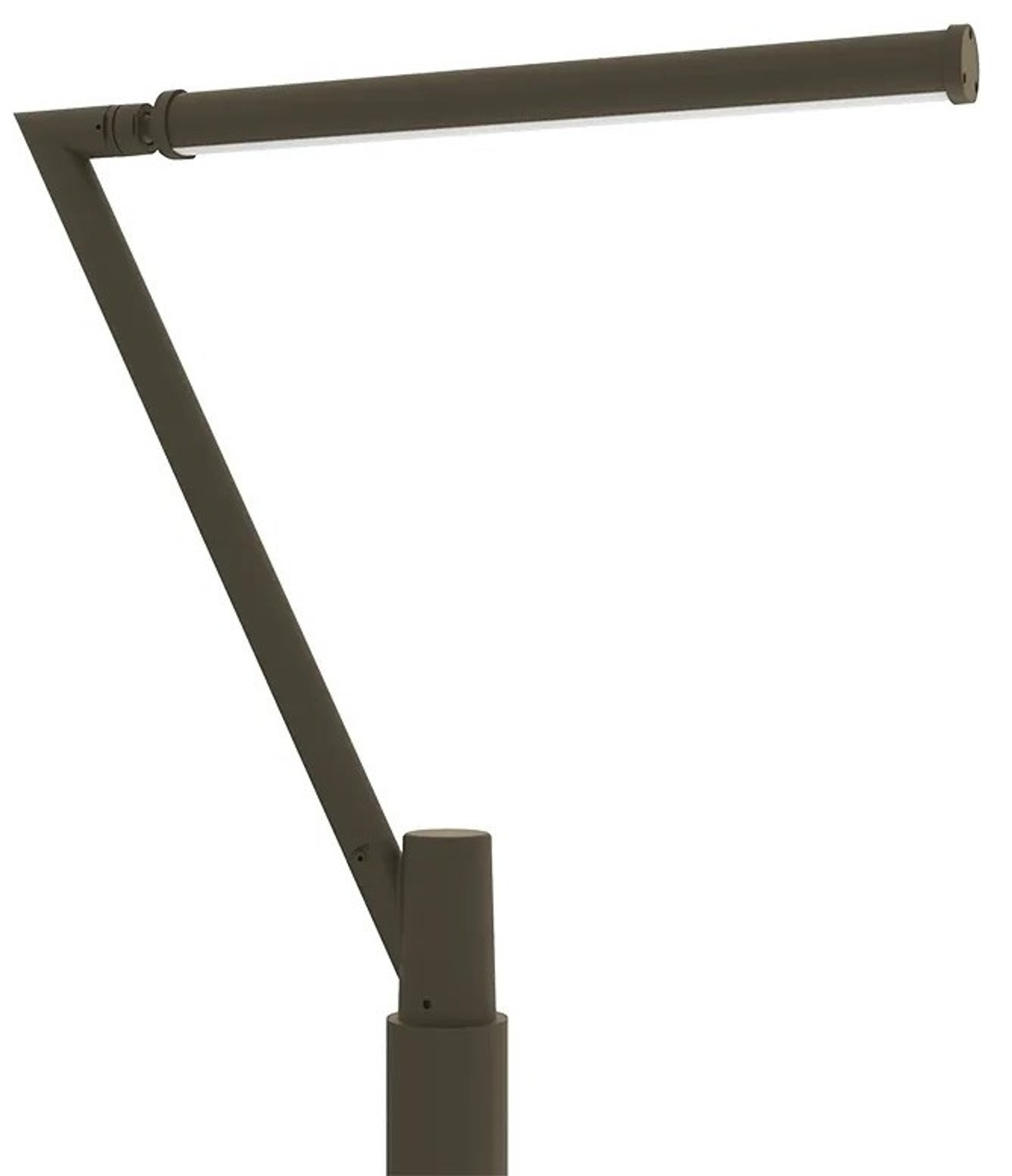 LED Tree Of Light - Single Arm 1 Light Configuration - 25 Watt 3125 Lumens - 120-277V - Color Temperature Selectable 30K/40K/50K - Bronze Finish